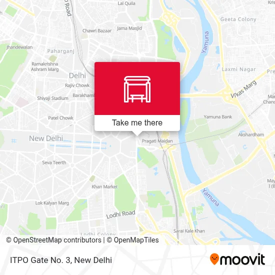 ITPO Gate No. 3 map