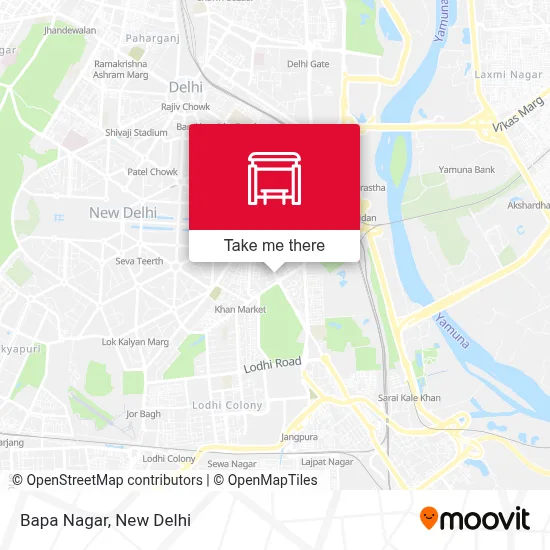 Bapa Nagar map