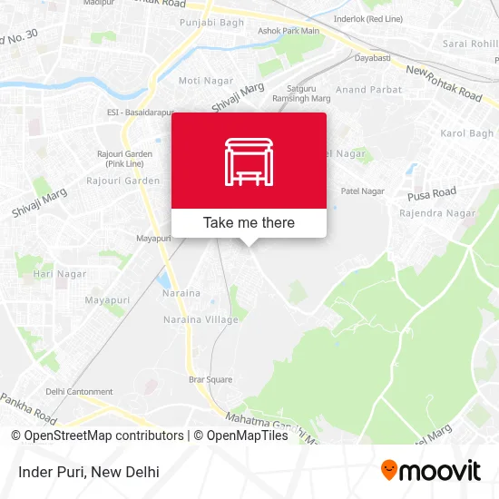 Inder Puri map