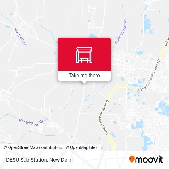 DESU Sub Station map