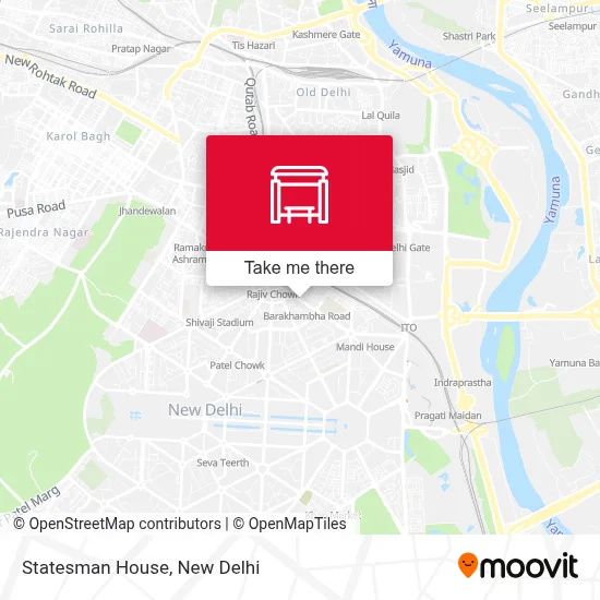 Statesman House map