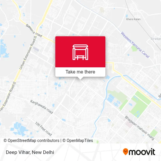 Deep Vihar map