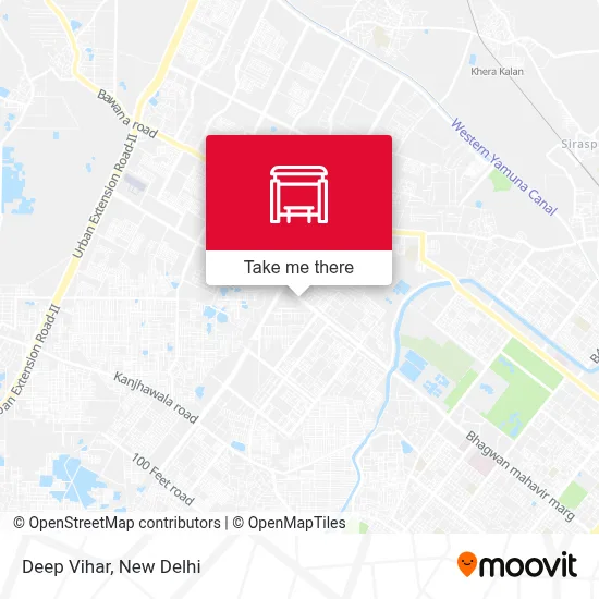 Deep Vihar map