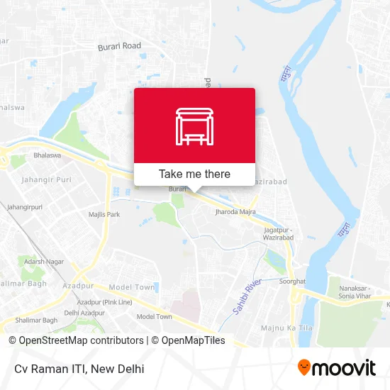 Cv Raman ITI map