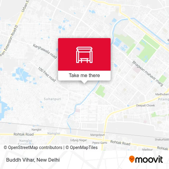 Buddh Vihar map