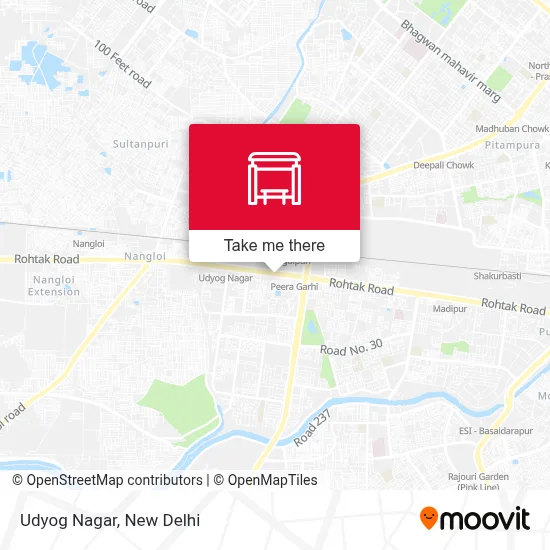 Udyog Nagar map