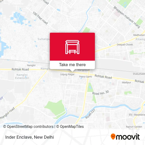 Inder Enclave map