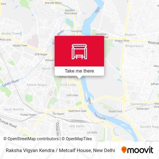 Raksha Vigyan Kendra / Metcalf House map