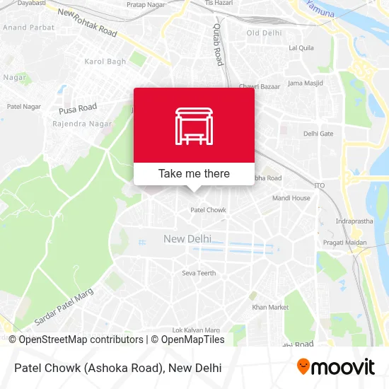 Patel Chowk (Ashoka Road) map