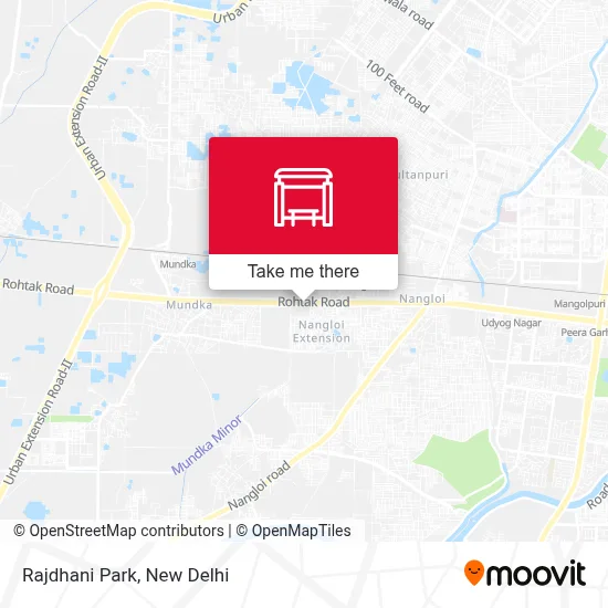 Rajdhani Park map