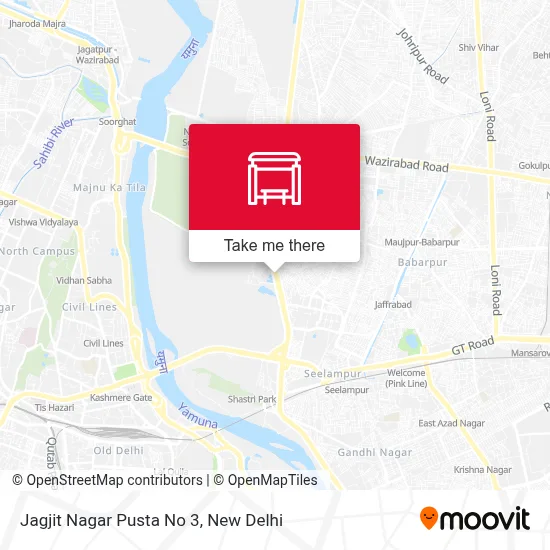 Jagjit Nagar Pusta No 3 map