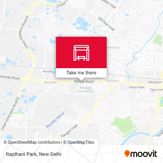 Rajdhani Park map
