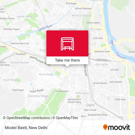 Model Basti map