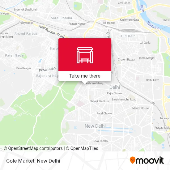 Gole Market map