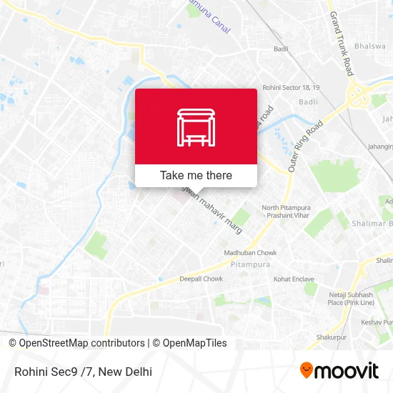 Rohini Sec9 /7 map