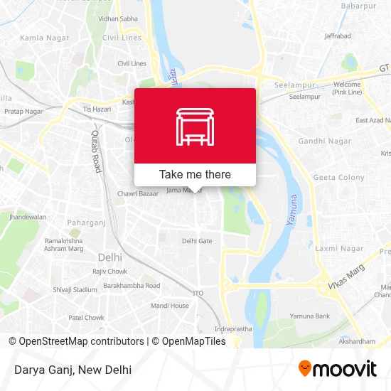 Darya Ganj map