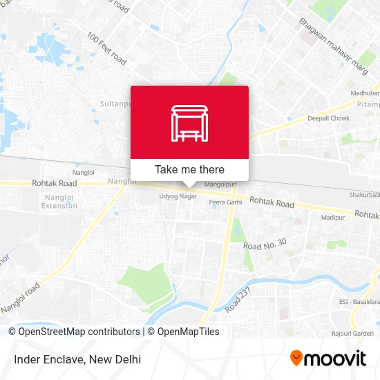 Inder Enclave map