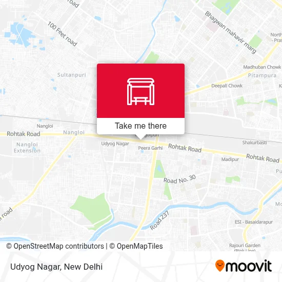 Udyog Nagar map