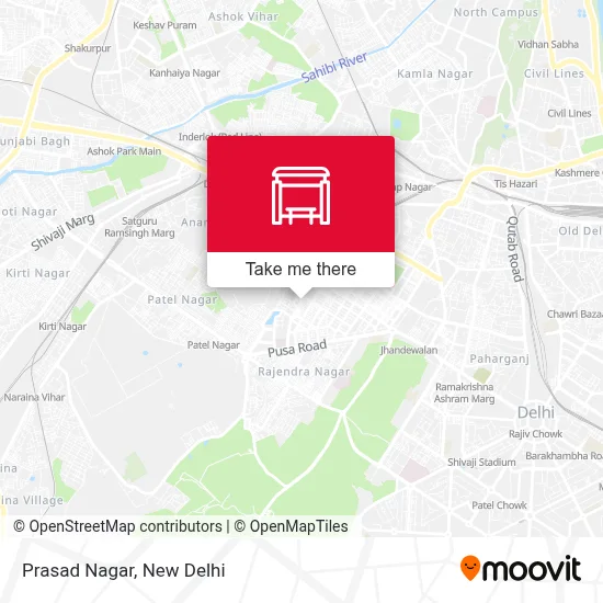Prasad Nagar map