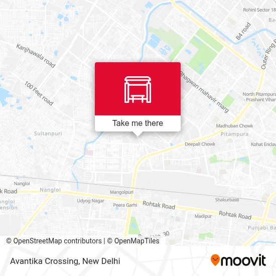 Avantika Xing map