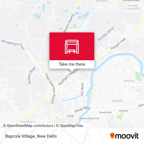 Baprola Village map