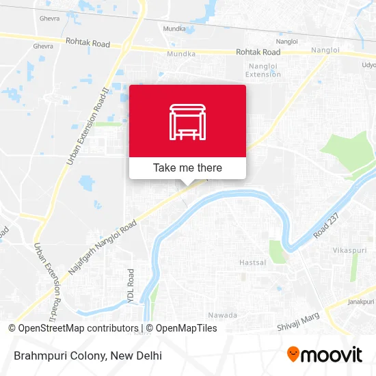 Brahmpuri Colony map