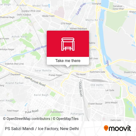 PS Sabzi Mandi / Ice Factory map