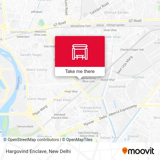Hargovind Enclave map