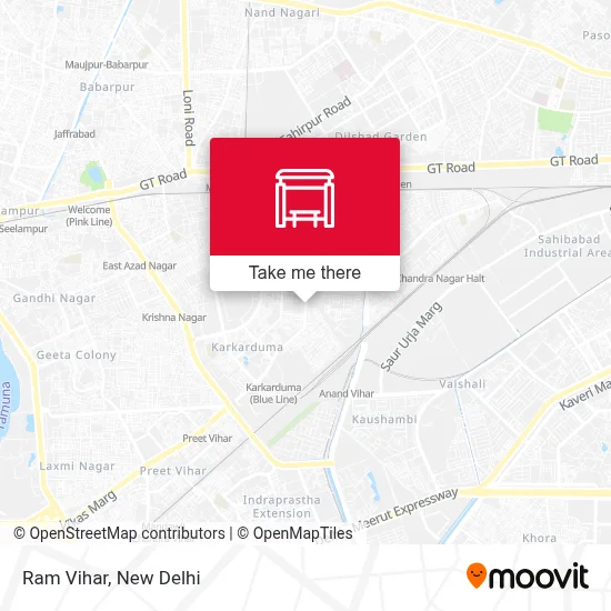 Ram Vihar map