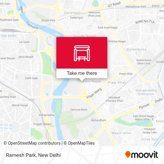 Ramesh Park map