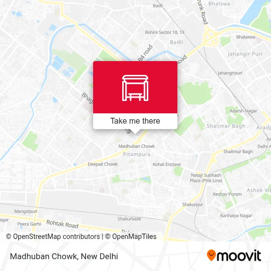 Madhuban Chowk map