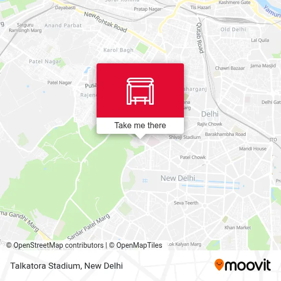 Talkatora Stadium map