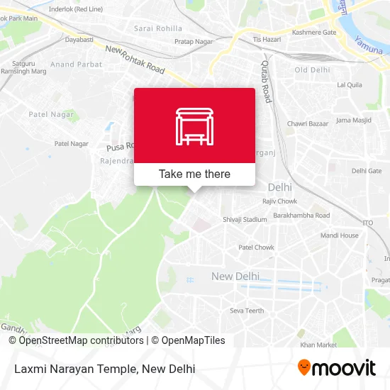 Laxmi Narayan Temple map