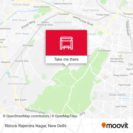 Rblock Rajendra Nagar map
