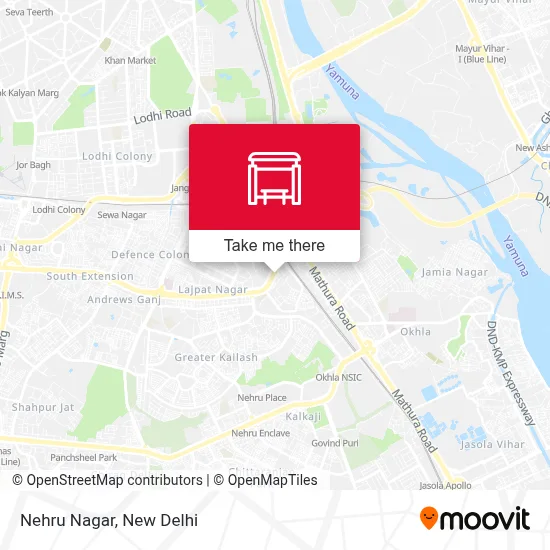 Nehru Nagar map
