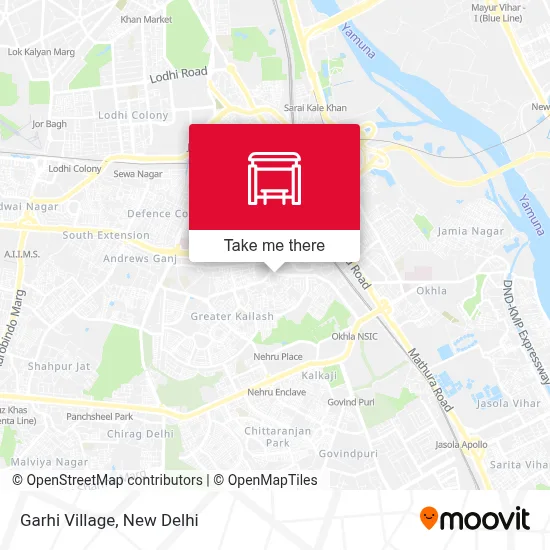 Garhi Gaon map