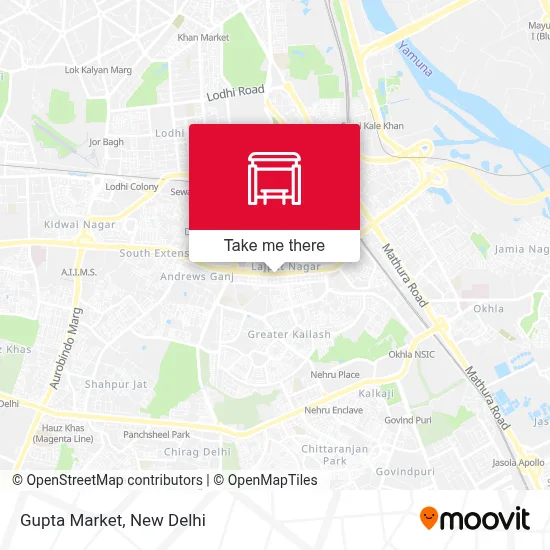 Gupta Market map