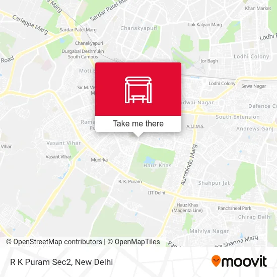 R K Puram Sec2 map