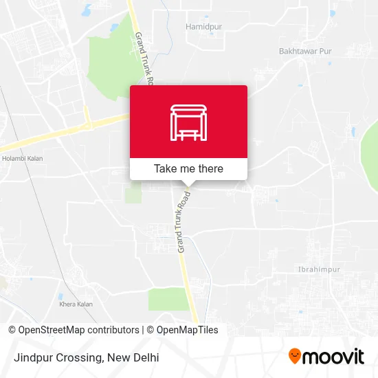 Jind Pur Crossing map