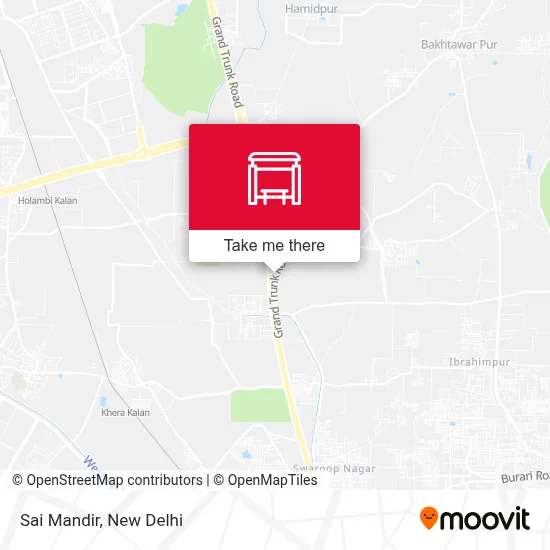 Sai Mandir map