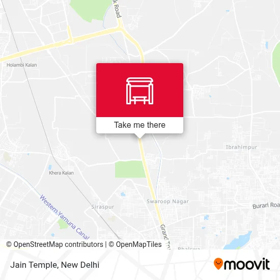Jain Mandir map