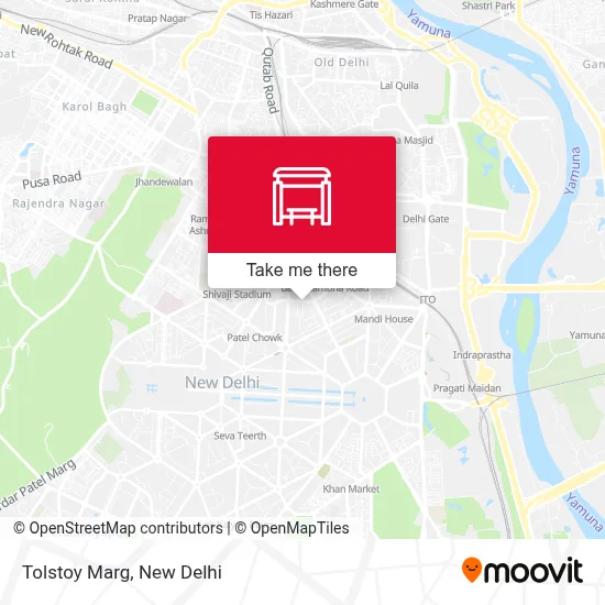 Tolstoy Marg map