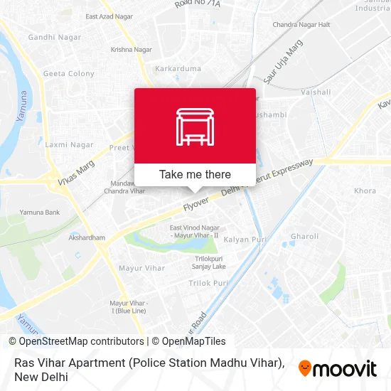 Ras Vihar Apartment (Ps Madhu Vihar) map