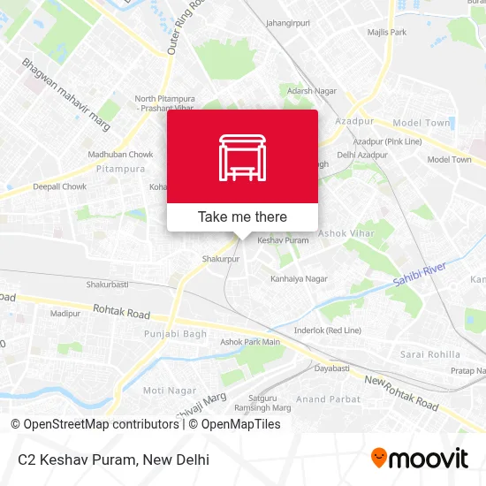C2 Keshav Puram map