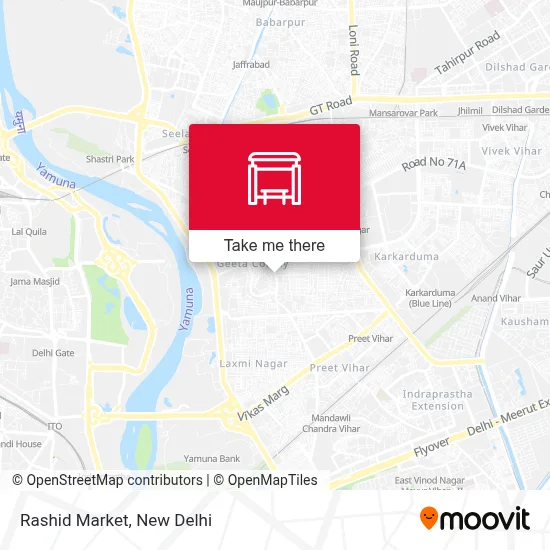Rashid Market map