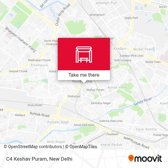 C4 Keshav Puram map