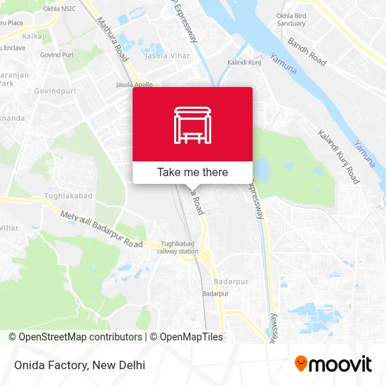Onida Factory map