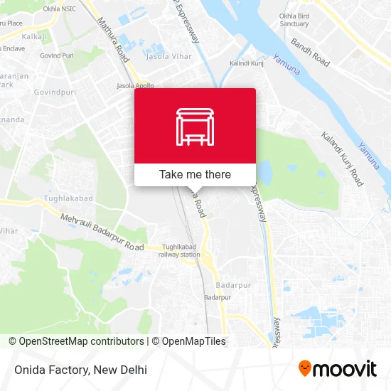 Onida Factory map