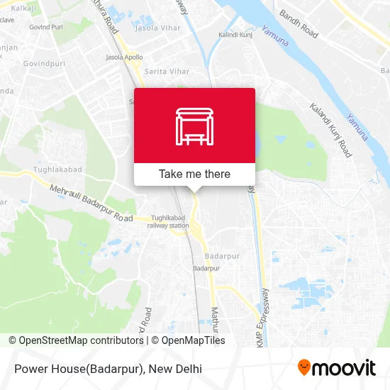 Power House(Badarpur) map