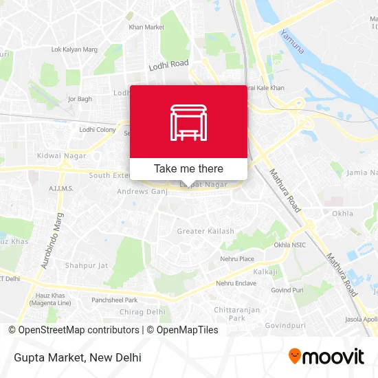 Gupta Market map